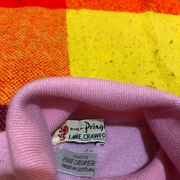 Pink 100% Cashmere Turtleneck - Picture 4 of 5